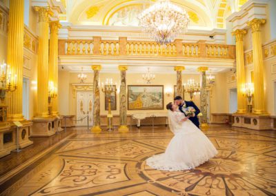 Свадебная фотосессия в Екатерининском дворце